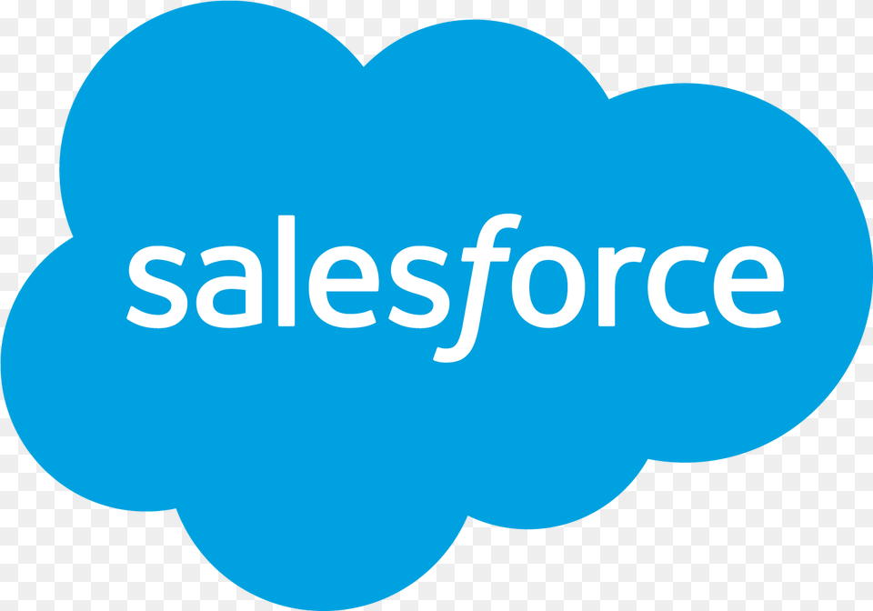 Salesforce Logo, Text, Sticker Free Transparent Png