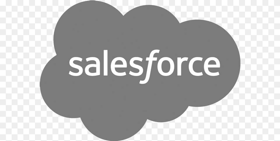 Salesforce Logo Salesforce Logo Transparent Grey Full Salesforce Grey Logo, Sticker, Person, Text Png Image