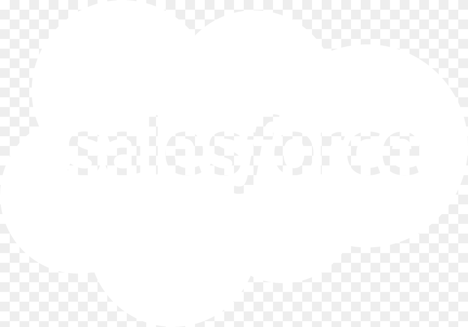 Salesforce Logo White Transparent, Cutlery Free Png Download