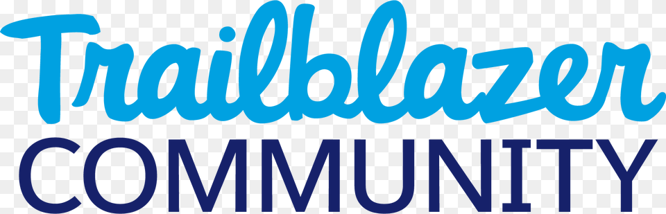 Salesforce Trailblazer Community, Text, Logo Free Png Download