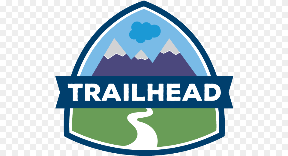Salesforce Trailhead Logo, Badge, Symbol, Outdoors, Disk Png Image