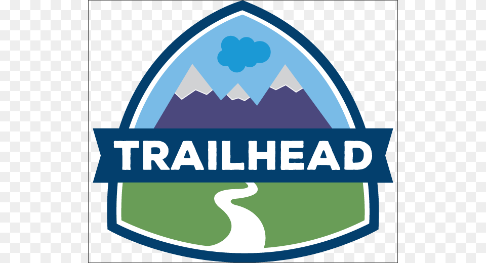 Salesforce Trailhead Logo Trailhead Salesforce, Badge, Symbol, Outdoors Free Transparent Png