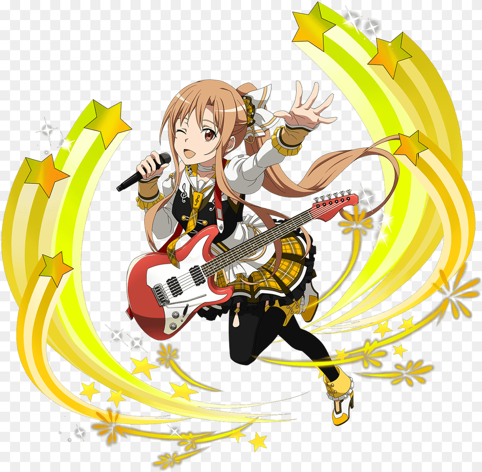 Salieri Sao Md Asuna, Adult, Publication, Person, Musical Instrument Free Transparent Png