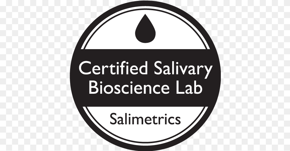 Salimetrics Certified Saliva Testing Labs U2013 Circle, Sticker, Disk, Logo, Symbol Png Image