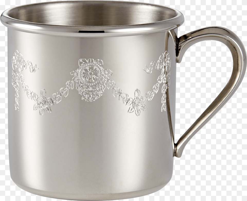 Salisbury Pewter North Portal Scrollwork Baby Cup Mug, Jug Free Png Download