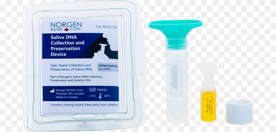 Saliva Dna Collection Preservation And Isolation Kit Companion Dog, Plastic Free Transparent Png