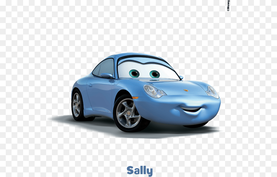 Sally Cars, Car, Vehicle, Coupe, Transportation Png Image