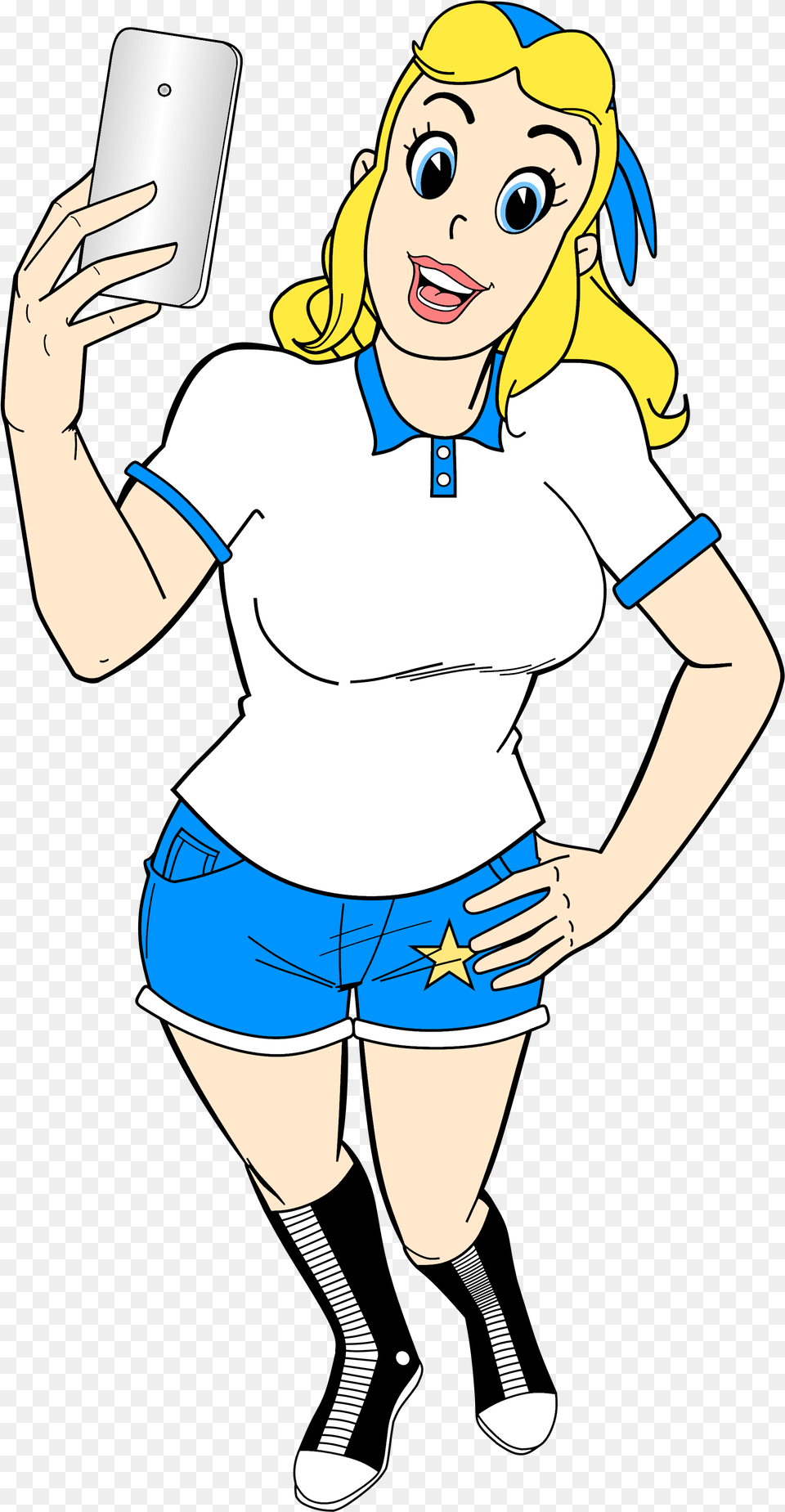 Sally Swing Anime Spring Break Render Cartoon, Shorts, Clothing, Adult, Publication Png Image