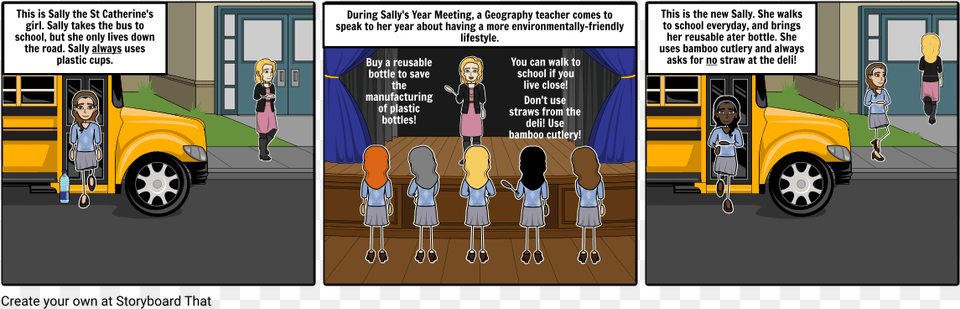 Sally The School Girl Cartoon, Book, Publication, Comics, Person Png Image