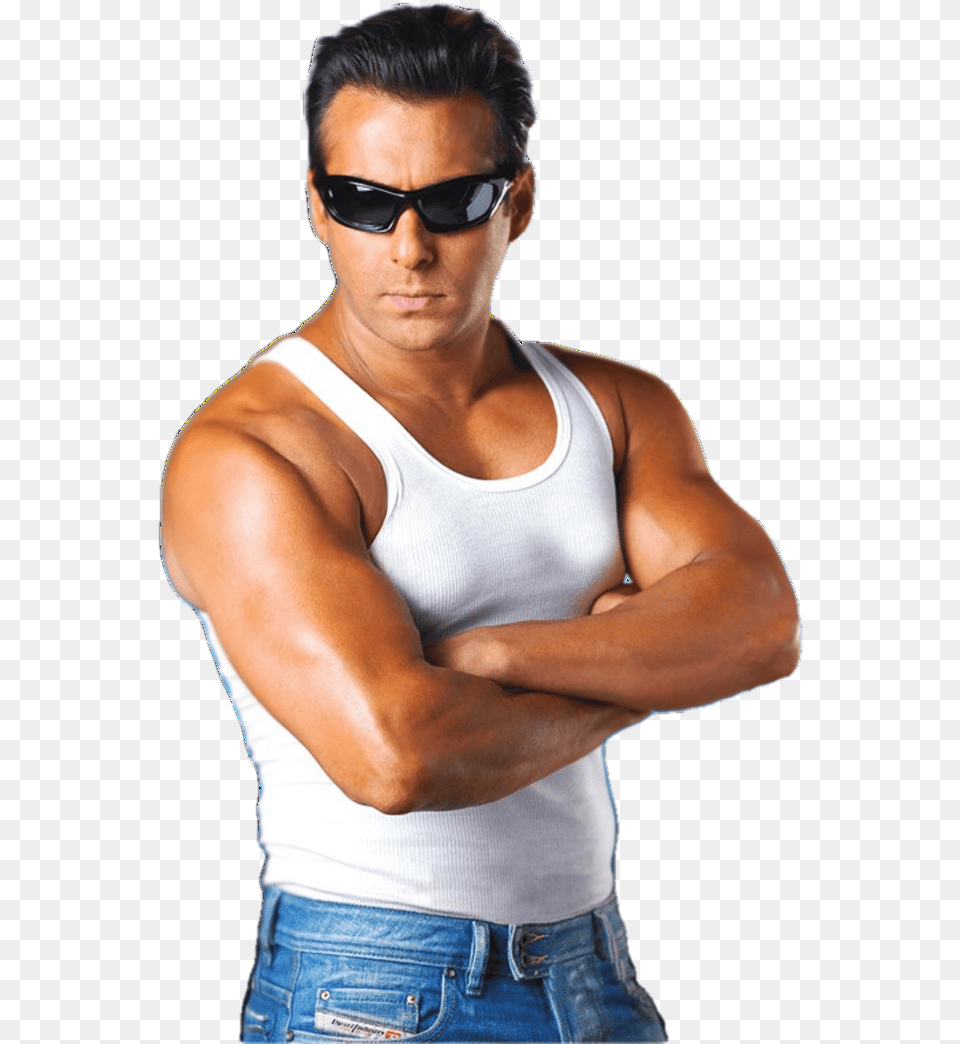 Salman Khan Best Collection Images Salman Khan Shoulder Exercise, Accessories, Sunglasses, Pants, Undershirt Free Png