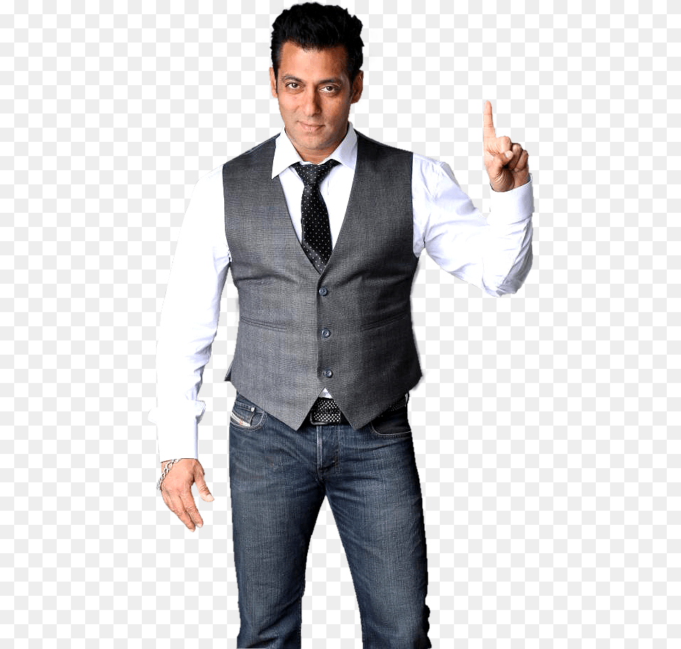 Salman Khan Full Photo, Vest, Shirt, Clothing, Person Free Png