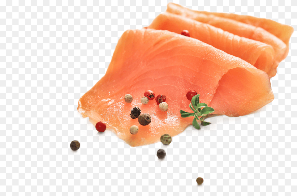 Salmon, Food, Meal, Seafood, Plant Png Image