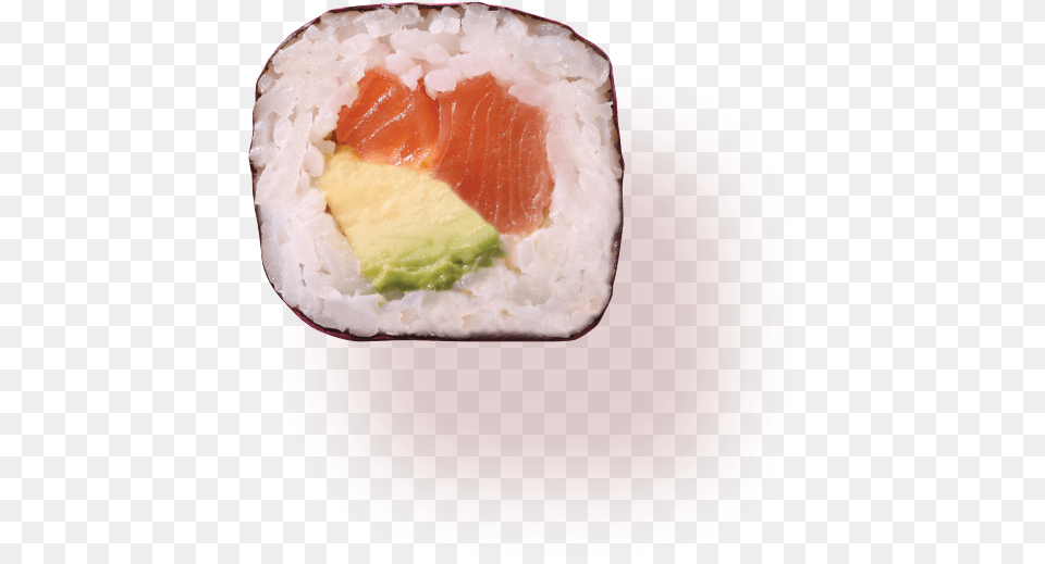 Salmon Avocado Roll, Dish, Food, Meal, Grain Png Image