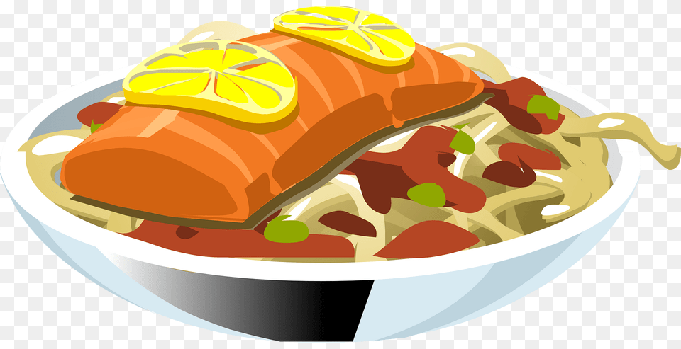 Salmon Jaella Clipart, Food, Lunch, Meal Png Image