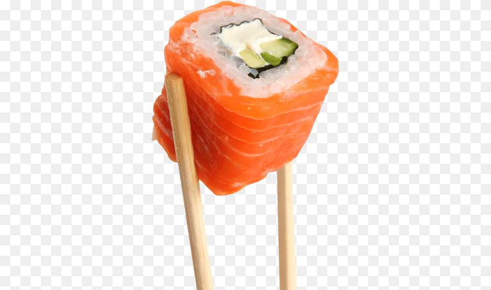 Salmon Roll Sushi On Sticks, Dish, Food, Meal, Grain Free Transparent Png