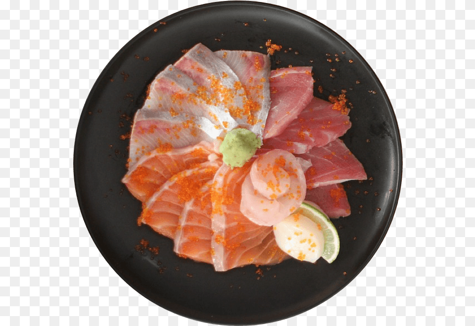 Salmon Tuna Sashimi, Egg, Food, Dish, Food Presentation Free Png