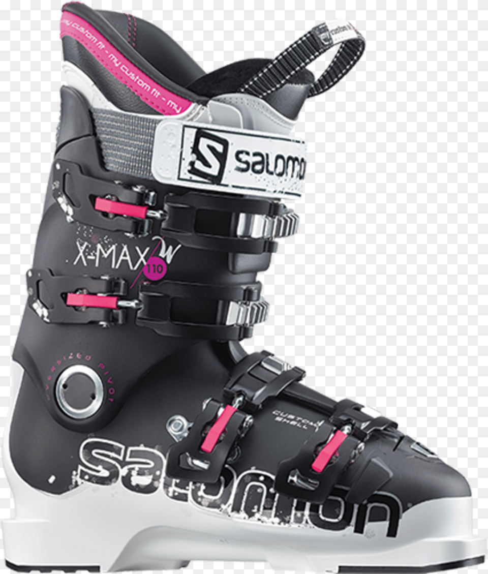 Salomon W Xmax110 Salomon X Max W 110 Ski Boot, Clothing, Footwear, Ski Boot, Shoe Png