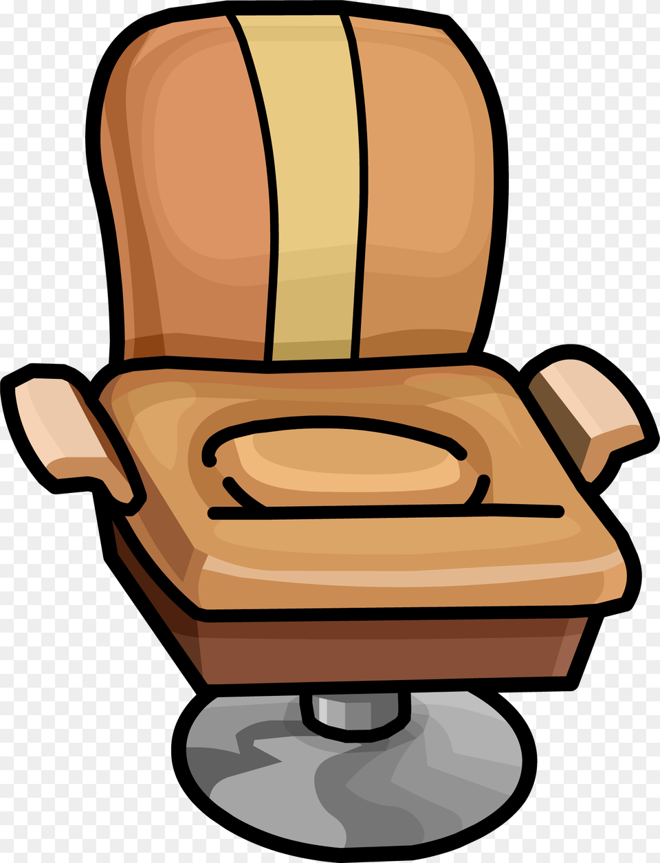 Salon Chair Furniture Icon Styling Chair Clipart, Indoors, Cushion, Home Decor, Bathroom Png Image