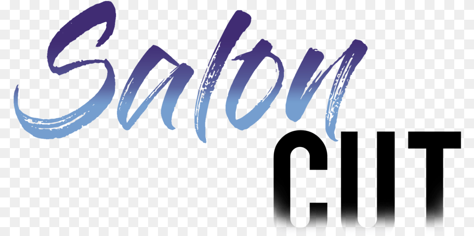 Salon Cut Logo 2 Calligraphy, Handwriting, Text Png Image