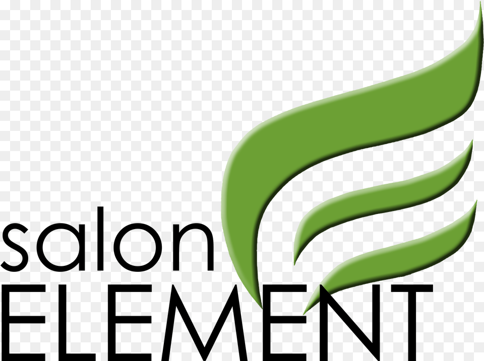 Salon Element Spa Graphic Design, Green, Logo Free Png
