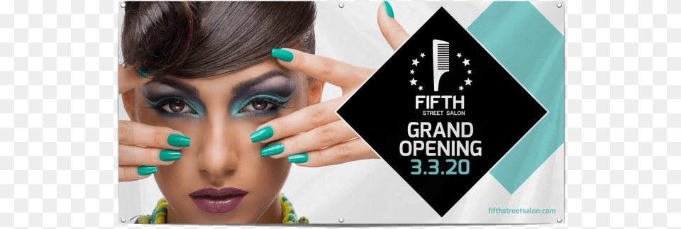 Salon Grand Opening Banner Template Preview Hair Salon Banner Grand Opening, Adult, Person, Woman, Female Free Png Download