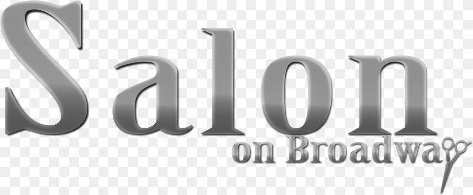 Salon On Broadway Logo Monochrome, Text, Number, Symbol Free Png