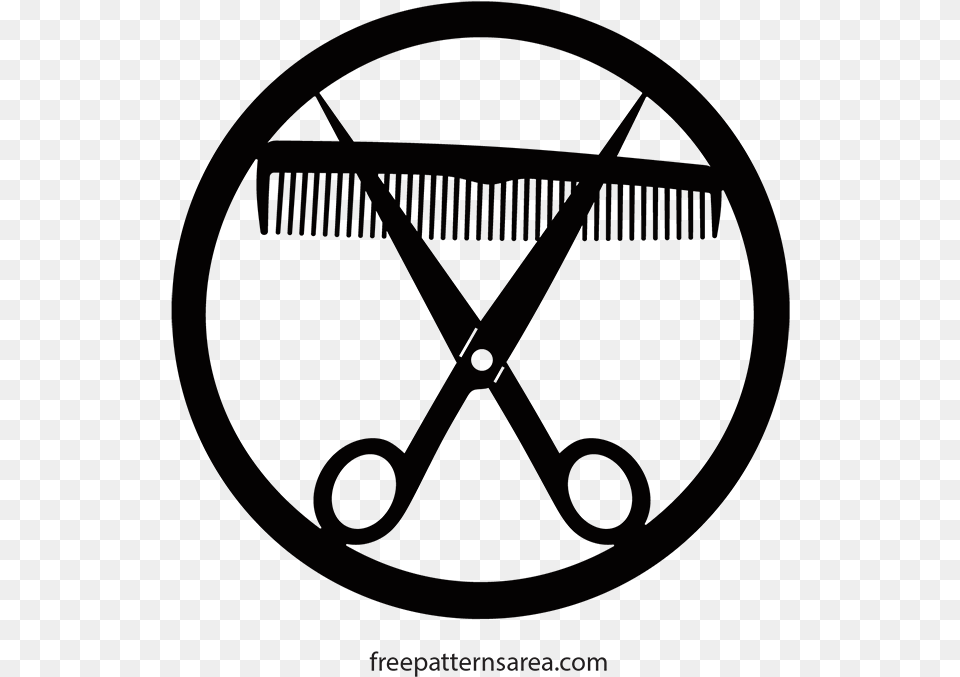 Salon Sink Hair Logos Laser Cut Patterns Laser Cutting Hair Scissors Vector Png Image