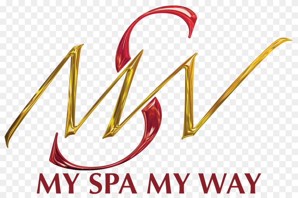Salon Spa Shreveport La My Spa My Way, Logo, Bow, Weapon, Text Free Png