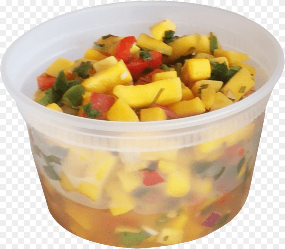 Salsa 1 Min Fruit Salad, Food, Plant, Produce, Bowl Png Image