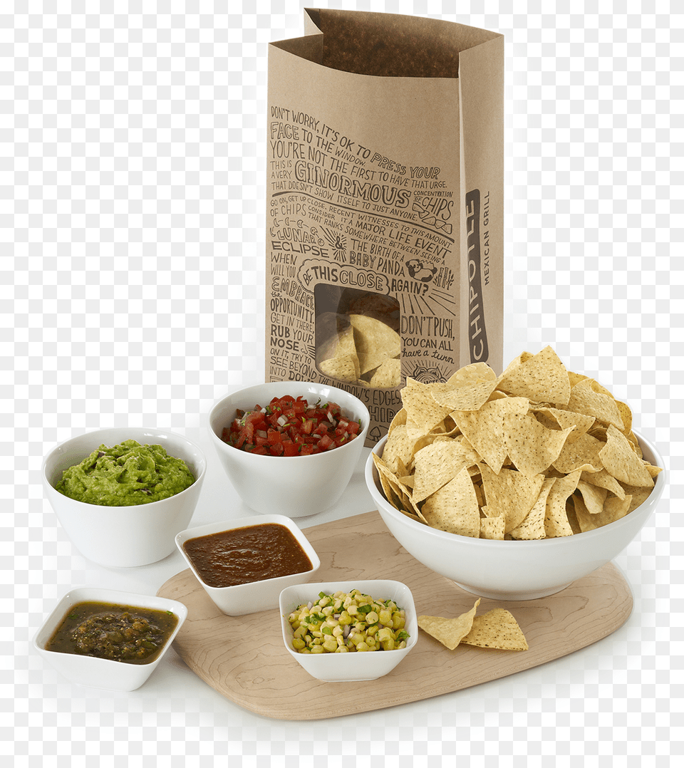 Salsa And Chips Chipotle Chips And Salsa, Food, Snack, Dip, Lunch Free Png Download