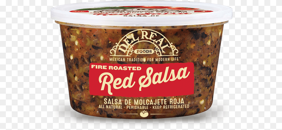 Salsa De Molcajete Roja Del Real Red Salsa, Food, Relish, Pickle Free Png