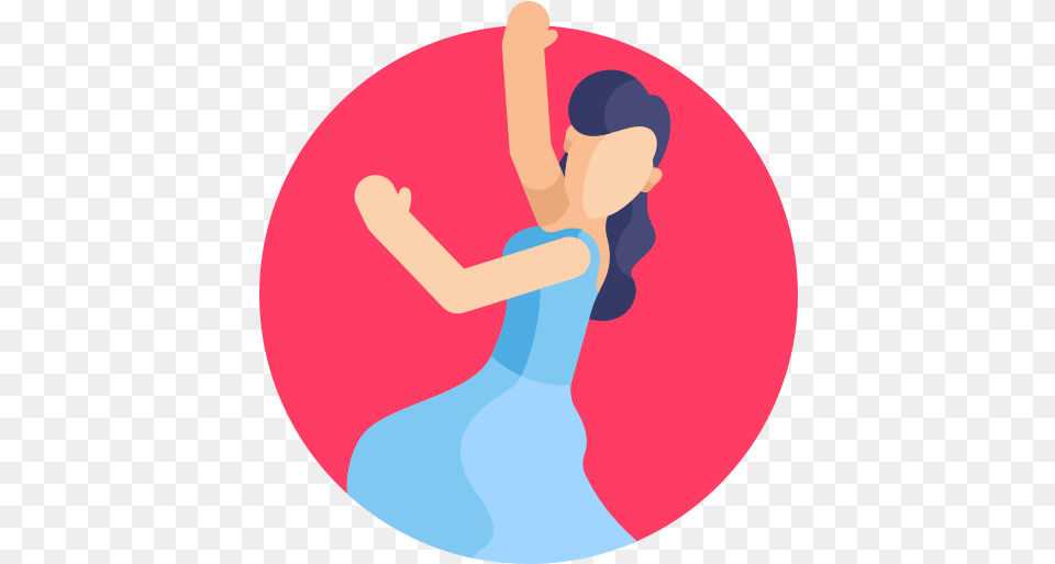 Salsa Music Icons Illustration, Dancing, Leisure Activities, Person Free Transparent Png