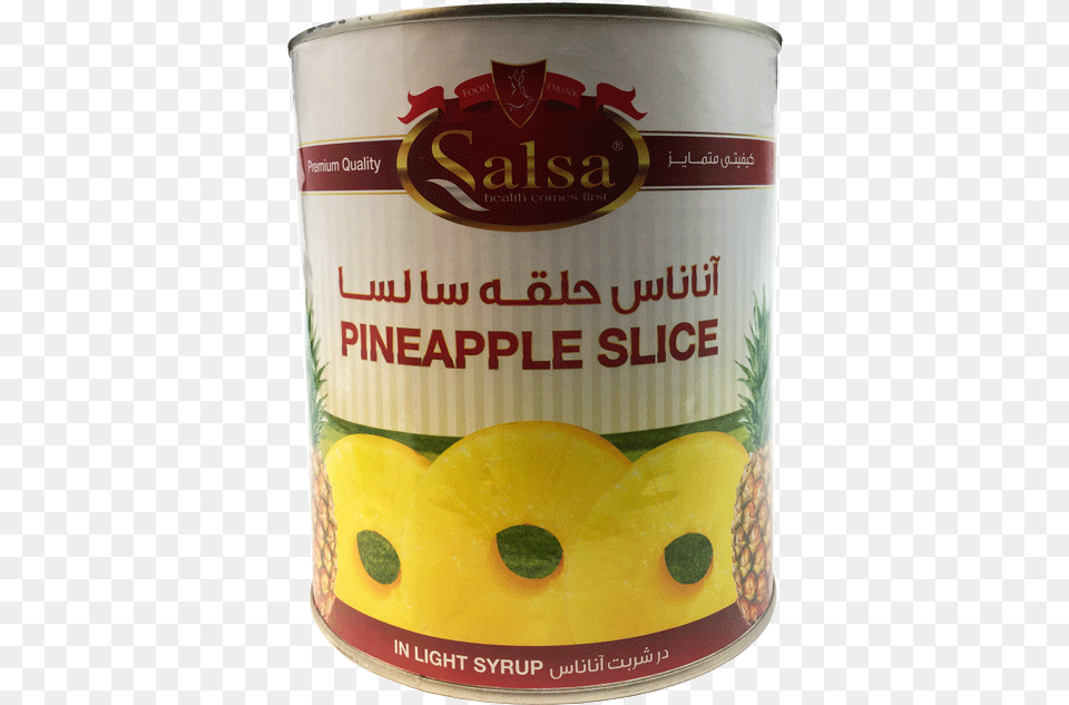 Salsa Pineapple Is Available In More Than 4 Different Pineapple, Tin, Food, Fruit, Plant Png