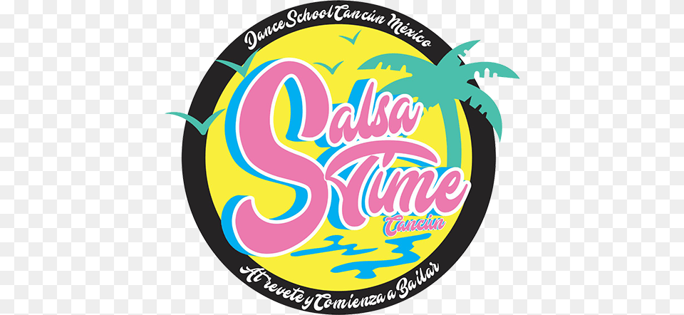 Salsa Time Cancun Graphic Design, Logo Png Image