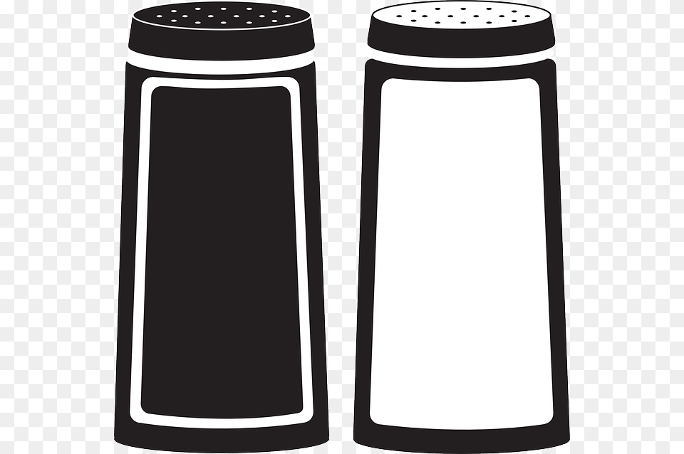 Salt And Pepper Shakers Clipart Salt And Pepper Shaker Outline Clip, Bottle Free Png Download