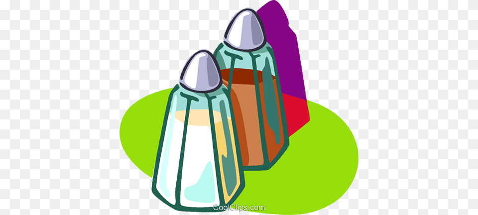 Salt And Pepper Shakers Royalty Vector Clip Art Illustration, Bag, Ammunition, Grenade, Weapon Free Png