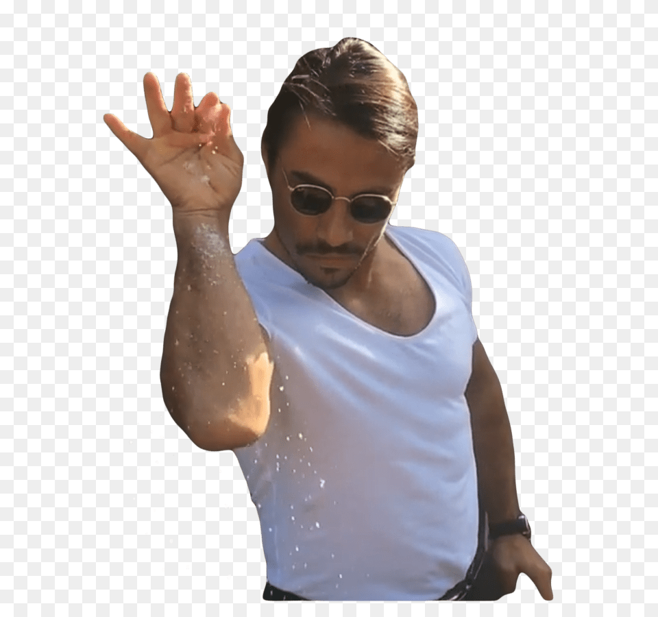 Salt Bae, Finger, Person, Body Part, Hand Free Png Download