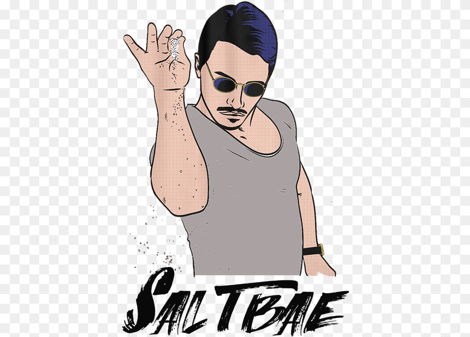 Salt Bae Salt Bae Animated, Accessories, Sunglasses, Person, Woman Free Png Download
