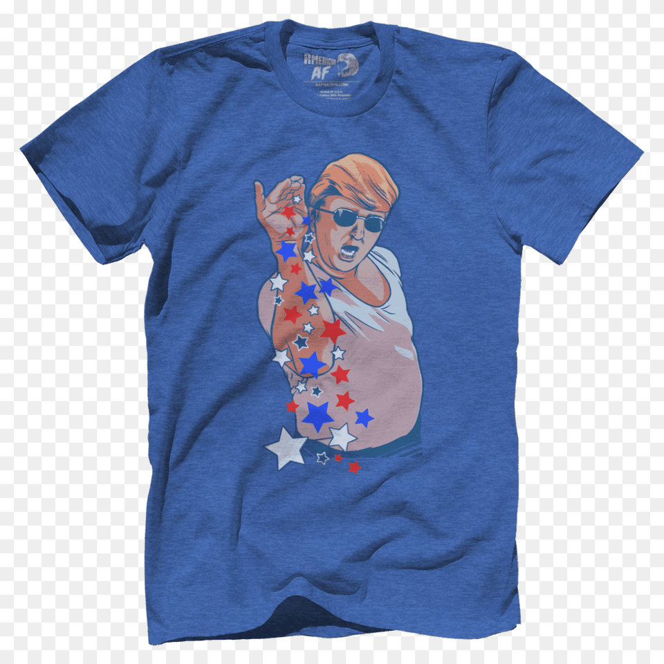 Salt Bae Trump American Af, Clothing, T-shirt, Baby, Person Free Png Download