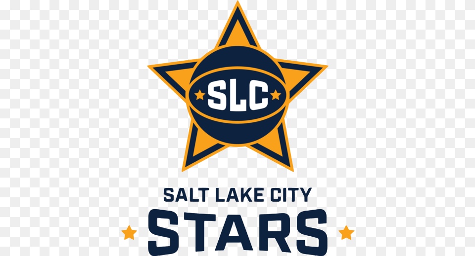 Salt Lake City Stars Nba Development League Salt Lake City Utah, Logo, Symbol, Badge, Star Symbol Free Transparent Png