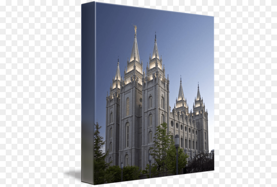 Salt Lake Temple Temple Square, Architecture, Building, Cathedral, Church Free Transparent Png