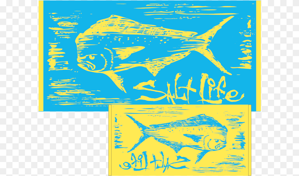 Salt Life Blue Beach Umbrella Salt Life Posters, Animal, Fish, Sea Life, Tuna Free Transparent Png