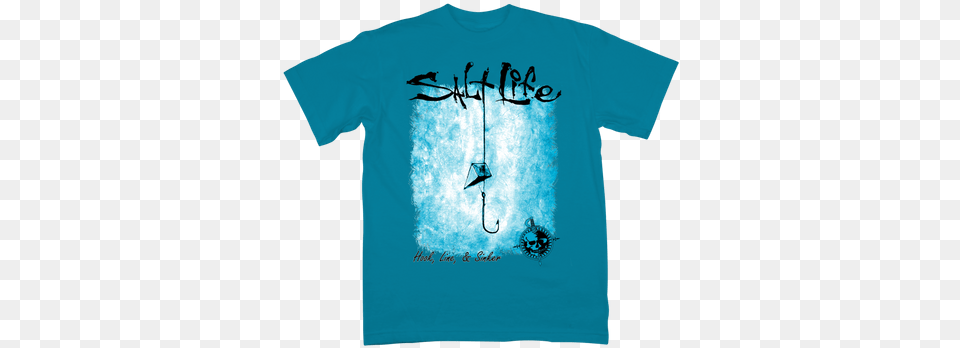 Salt Life Hook Line And Sinker Youth Short Sleeve Tee Hook Line And Sinker Youth, Clothing, T-shirt, Shirt, Electronics Png Image