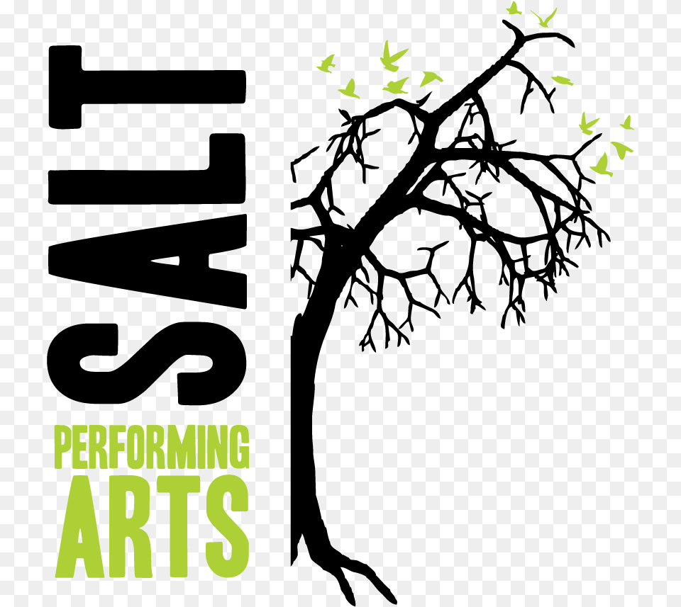Salt Logo A 01 01 Salt Performing Arts Logo, Plant, Vegetation, Text, Animal Free Png