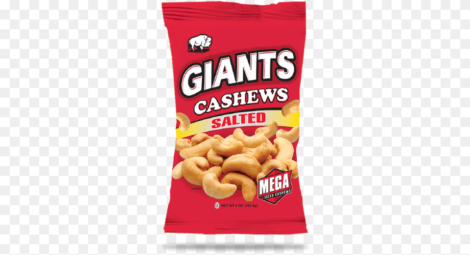 Salted Cashews Giant Snacks, Food, Nut, Plant, Produce Free Png Download