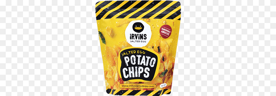 Salted Egg Potato Chips Irvins Salted Egg Potato Chips, Food, Snack, Ketchup Png