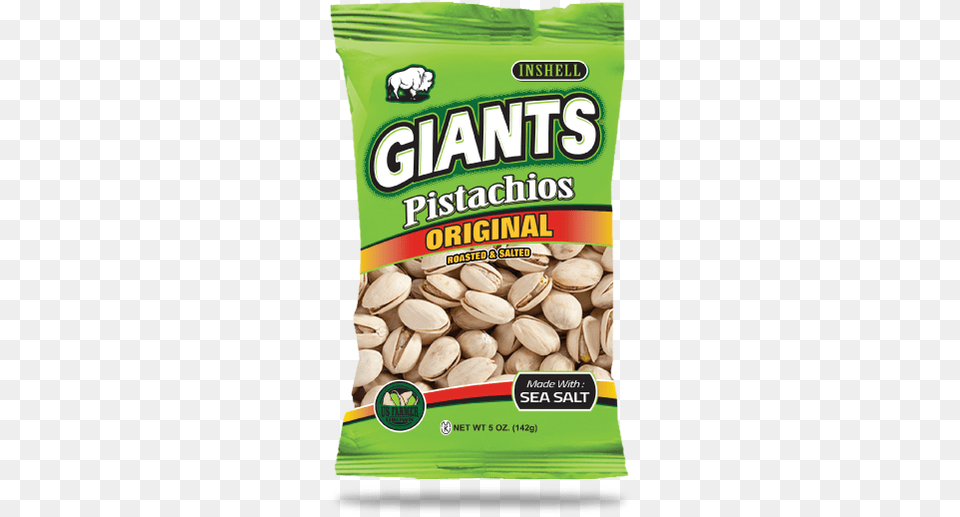 Salted Pistachios Original Giants Pistachios Dill Pickle, Food, Nut, Plant, Produce Free Png Download