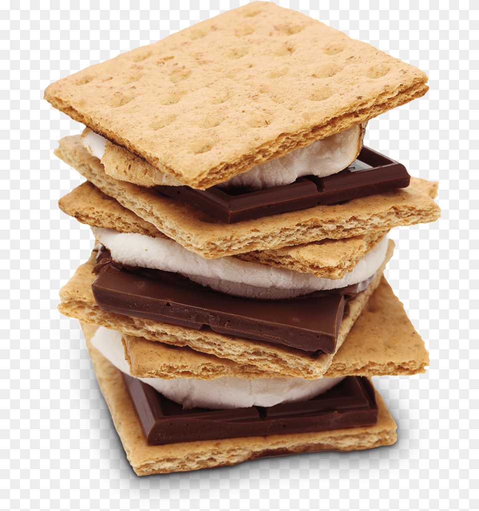 Saltine Cracker Loaded Smores 120 Ml, Bread, Food, Burger, Sandwich Free Transparent Png