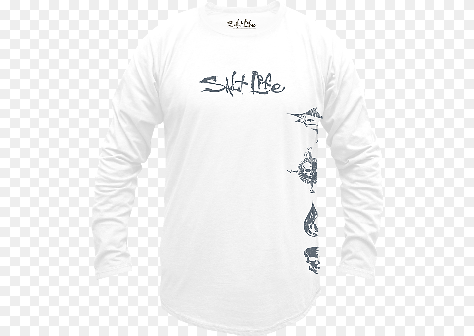 Saltlife Love The Salt Life My Salt Life Salt Life Stickers, Clothing, Long Sleeve, Sleeve, T-shirt Free Transparent Png