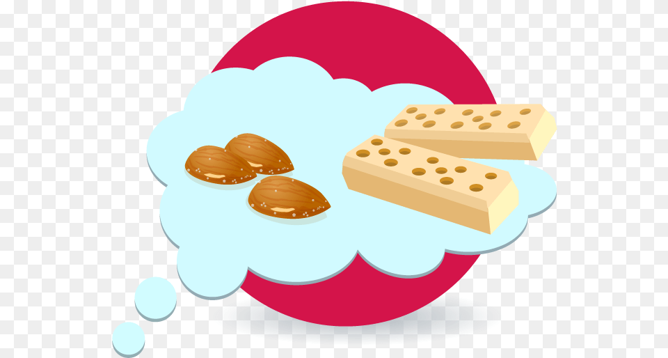 Salty Snacks Like Almonds And Cookies Macaroon, Food, Dairy, Grain, Produce Free Transparent Png